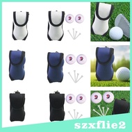 [Szxflie2] Golf Ball Carry Bag Golf Ball Case Small Waist Bag Convenient Lightweight Golf