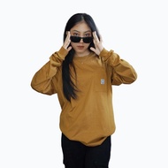 Rown Division Warehouse Longsleeve Pocket - Rowndvsn Infamous Tanned Long Sleeve T-Shirt