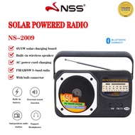 ♞,♘,♙,♟NSS AM/FM.TV 3Band Radio Portable Receiver Electric Radio AC/DC Operation NS-2009
