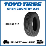 TOYO OPEN COUNTRY A34 - 265/65R17 TYRE TIRE TAYAR