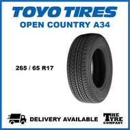 TOYO OPEN COUNTRY A34 - 265/65/17 TYRE TIRE TAYAR