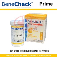 Benecheck Prime Cholesterol Strip Test Contents 10pcs