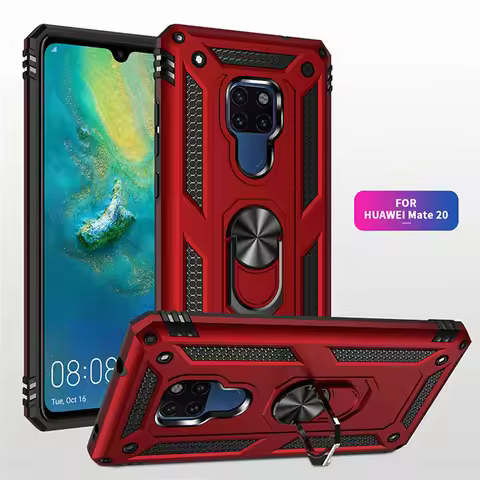 For Huawei Mate 20 Case Magnet Car Ring Stand Holder Case For Huawei Mate 20 Mate20 HMA-L09 HMA-L29 