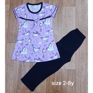 BAJU BUDAK MURAH YME 🐦 SET UNICORN  PURPLE