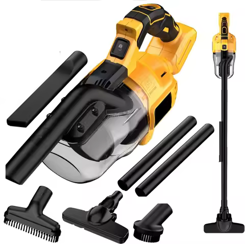 5 in 1 Handheld Electric Vacuum Cleaner with 400W Powerful Motor, 46 CFM Portable Hand Vacuum for Fl