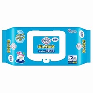 愛適多 可沖式濕紙巾 無香味 72枚