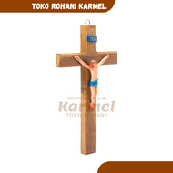 SALIB DINDING KATOLIK KORPUS FIBER / SALIB GANTUNG KATOLIK / HIASAN DINDING KATOLIK / SALIB PATUNG Y