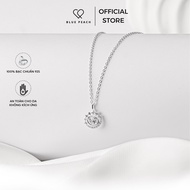 Blue Peach Silver Necklace Milky Way VN Necklace Size S - xm - DC6900 - xm - C