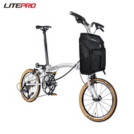 Litepro Folding Bike Large Capacity Outdoor Sports Backpack For Brompton Bicycle Leisure Travel Hiki