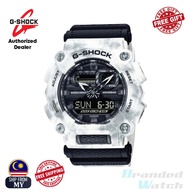 [Marco 2 Years Warranty] G-Shock GA-900GC-7A Men's Analog Digital White Resin Strap Watch