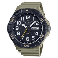 CASIO ORIGINAL - CASIO MRW-210H-5AVDF - MEN NG - Resin - Coklat - Jam dunia JD18ST # Jam Tangan Pria
