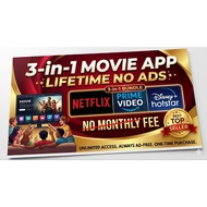 MOVIEs 3IN1 LIFETIME PREMIUM NO ADS
