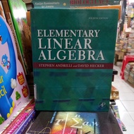 ELEMENTARY LINEAR AL GEBRA FOURTH EDITION STEPHEN ANDRILLI AND DAVID HECKER