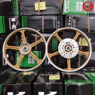 COMBO TAYAR SPORT RIM AR80 SPORT RIM AR80 CUSTOM AR80 GOLD HIJAU GREEN RED ORIGINAL KAWASAKI MADE IN