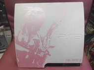 稀有收藏 PS3 太空戰士13 FF13 限定機 同捆機 雷光 CECH 2007B 故障無硬碟