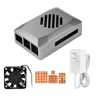Yahboom Raspberry Pi 5 4GB/8GB Starter Kit with 27W 5.1V/5A Power Adapter Heat Sink and Raspberry Pi