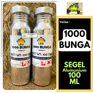 Bibit Parfum 1000 BUNGA Arabian 100 ML SEGEL ALumunium GOLD By LBM Fragrance - PERFUM MURNI - 1000 B