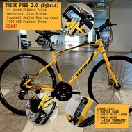 TRINX FREE 2.0 | 700C Hybrid Bike | 24 speed Shimano Altus | Fully Assembled and Tuned | Local SG Seller | Free Delivery