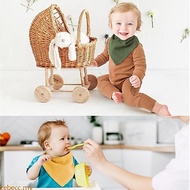 zebecc Soft Newborns Drooling Bib Breathable 4-Layer Burp Cloth for 0-24 Months Baby Comfortable Sal