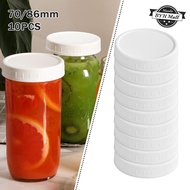 10PCS 70/86MM Mason Canning Drinking Jars Lid Food Storage Jar Covers For Mason Canning Jars
