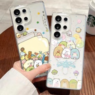 Sumikko Gurashi Magnetic Shockproof Cute Cartoon Phone Case for Samsung S25Ultra S23Ultra S24Ultra P