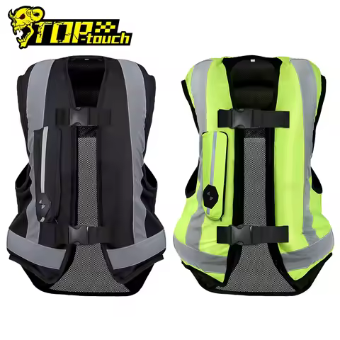 Motorcycle Airbag Vest Anti-Fall Motocross Riding Protectors Motorbike Airbag Vest Night Reflective