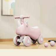 Balance baby walker, 4-wheeled walker with lights and fun music for children from 1-4 years old