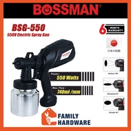 BOSSMAN BSG-550 550W Handheld Electric Paint Spray Gun Pistol Semburan Cat Secara Elektrik BSG550 BSG 550
