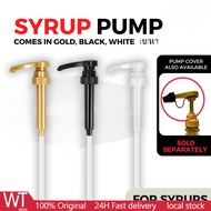 5PCS Syrup Pump Per 10CC for Torani Davinci Starbucks Syrups Dispenser - Fits 750ml & 375ml Bottle