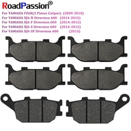 Motorcycle Accessories Brake Pads Disks Front Rear For YAMAHA FZ6R XJ6-N Diversion 600 XJ6-F XJ6-S X