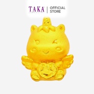 TAKA Jewellery 999 Pure Gold Charm Unicorn with SuoBao