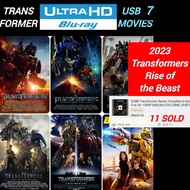 [USB] [7 Movies] Transformer Series Complete Full HD 1080P Bluray NOT DVD Movie Series Dark Moon Bum