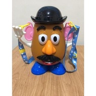 全新現貨 日本東京迪士尼 Disney 玩具總動員 馬鈴薯先生 蛋頭先生 爆米花桶 收納桶