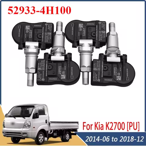 52933-4H100 TPMS 433MHZ For Kia K2700 [PU] Hyundai I800 [TQ] 2014 2015 2016 2017 2018 Tire Pressure 