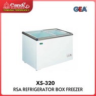 RSA BOX FREEZER XS-320 - CHEST FREEZER BOX SLIDING 2 Pintu 288L XS320