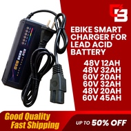 NEW Ebike Charger 48v12ah 48v20ah 48v32ah  60v20ah 60v 32ah and Intelligent Ebike Charger 48v12ah 48v20a