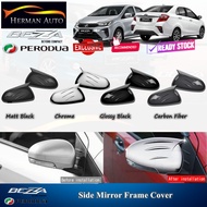 HermanAuto Perodua Bezza 2016-2023 Side Mirror Frame Cover Garnish Accessories