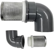 COTONLAKE DN20 inch stainless steel filter cover connected to 90 degree elbow 3/4" PVC DN20 water pi