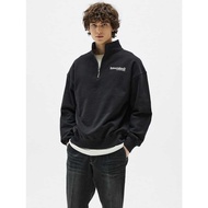 Latest Men's and Women's Half Zip Zipper Crewneck Sweater Rugby Crewneck Sweater/ Zipper Crewneck Sw