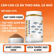 Cám Cá Nhỏ GrainFish BESSN | Cám Huấn Luyện Cá Bơi Theo Đàn | Neon Tetra Rainbow Betta 7 màu...