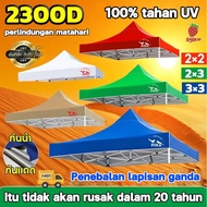 TENDA Double layer thickening Folding Tent Gazebo Tent 2x2/2.5x2.5/2x3/3x3/3x4.5/3x6 Tarpaulin Tent 