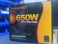 EnergieMAX™ GPS TECH 650W 電源供應器 外掛 LED 面板顯示 Power 650W 2台