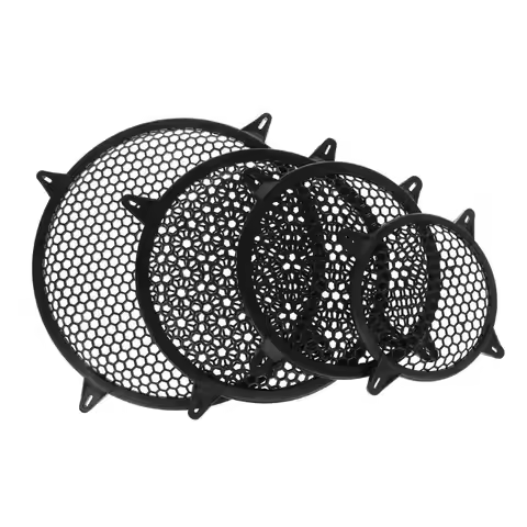 Hexagon Auto Speaker Cover Car Subwoofer Grille 6 Inch 8 Inch 10 Inch 12 Inch Decorative Circle Gril