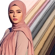 RAYA 2023 Shawl Cotton Jersey Premium (Shawl Malas )shawl pinless shawl ironless shawl cotton shawl 