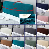 Elastic Bed Head Cover Sarung Kepala Katil Headboard Frame Dust Wrap Bedroom Decor Queen King Size