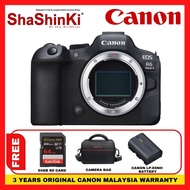 Canon EOS R6 Mark II Mirrorless Camera (Body Only) (Free 64GB SD Card + Camera Bag + LP-E6NH Battery) (Canon Malaysia)