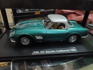 Ready Stock 1: 180 Ferrari 250 GT California with Roof Green