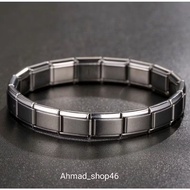ONJI BRACELET / SILVER WATCH CHAIN BRACELET / CHAIN BRACELET TITANIUM BRACELET / TITANIUM BRACELET L