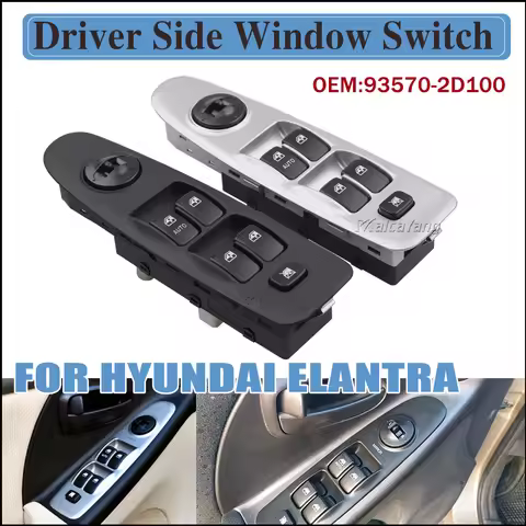 For Hyundai 2002 2003 2004 2005 2006 Elantra 93570-2D000 93570-2D100 Front Left Car Electric Power M