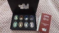Pokémon x 倫敦自然歷史博物館 伊貝進化徽章套裝 eevee pin